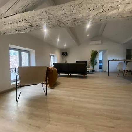 Superbe Atypique Combles - Neuf Avec Vue Ναρμπόν